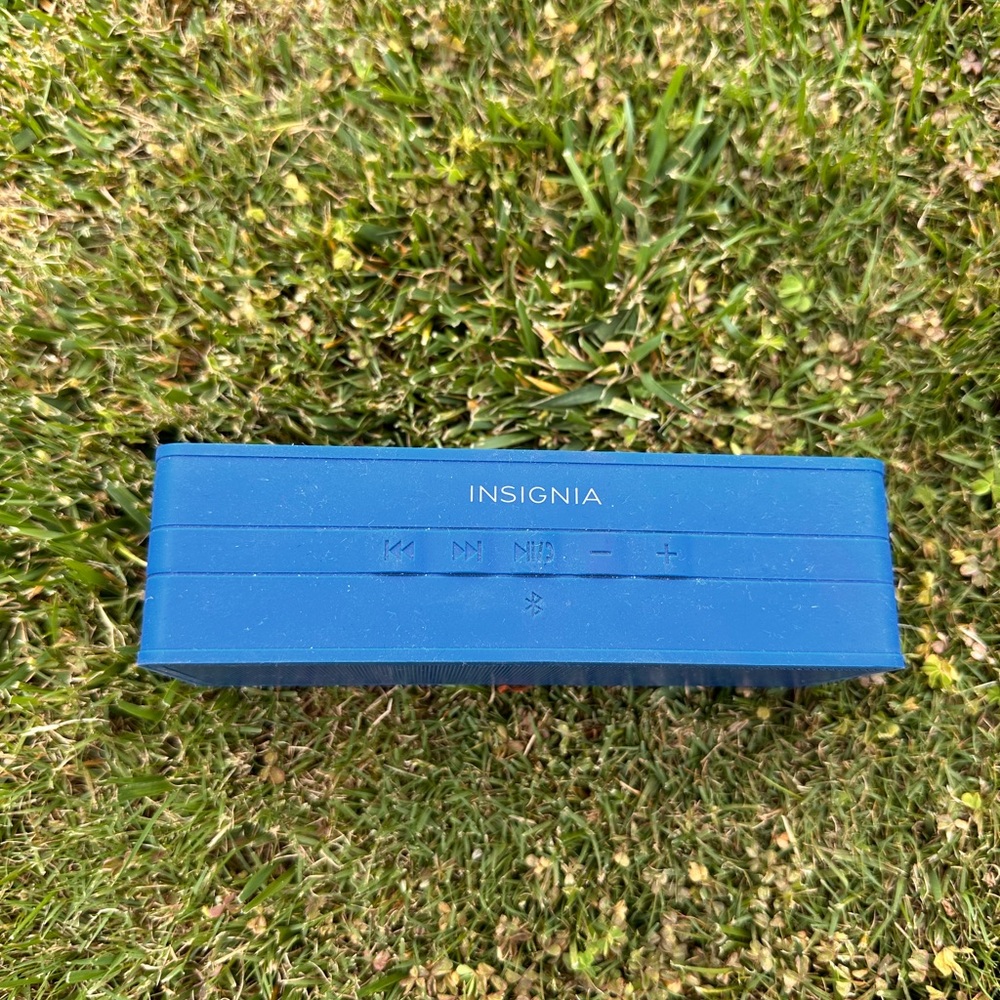 Insignia Blue Portable Speaker